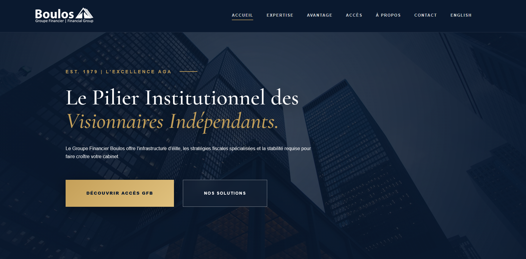 Boulos Groupe Financier